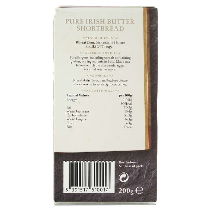Sheridans, Pure Irish Butter Shortbread
