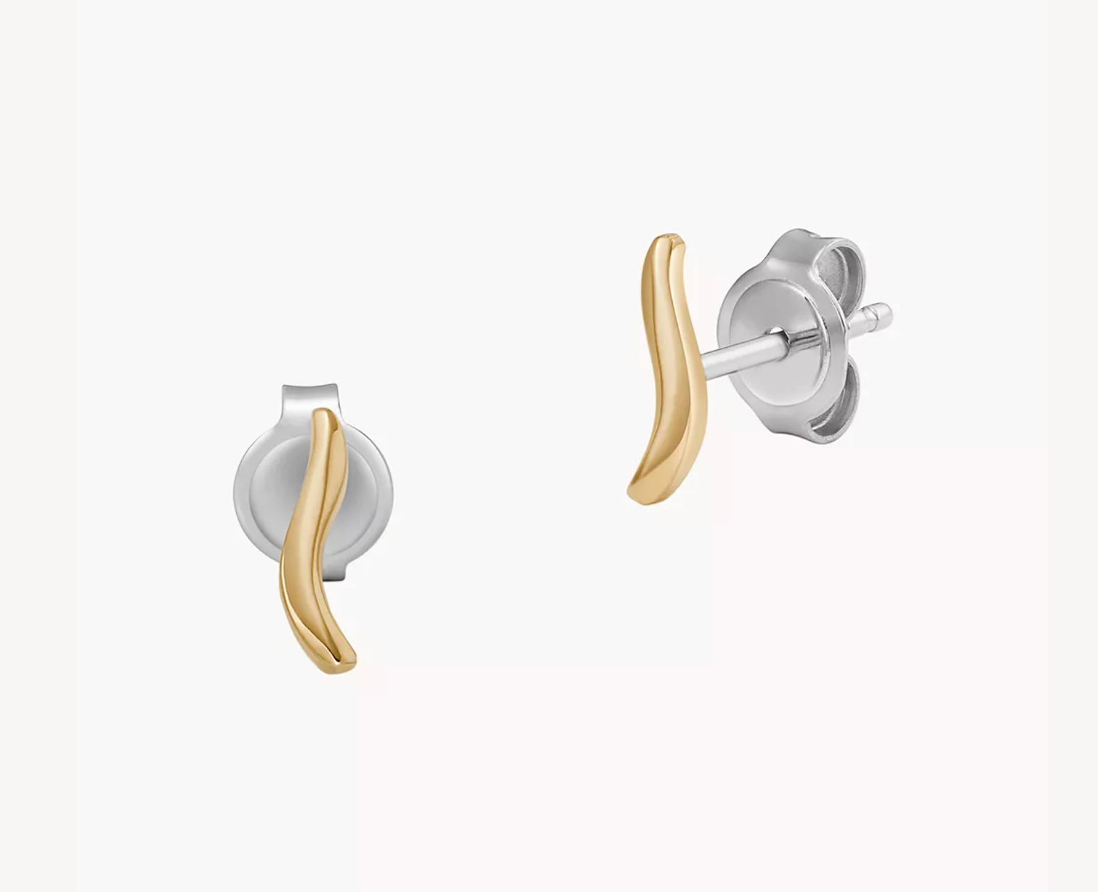 Skagen, Wavy Stud Earrings Skagen
