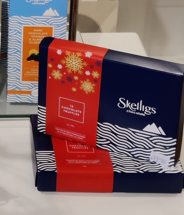 Skelligs, 10 Chocolate Box Xmas Skelligs Chocolate