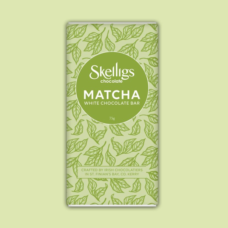 Skelligs, Matcha White Chocolate
