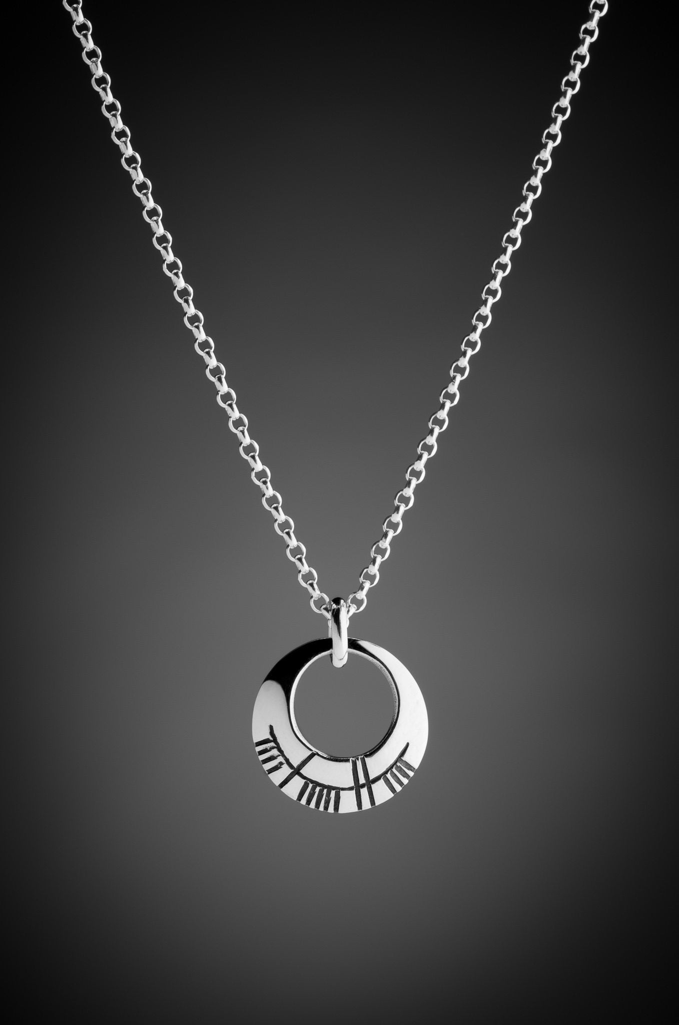 Claddagh Design, Ogham Sonas Pendant