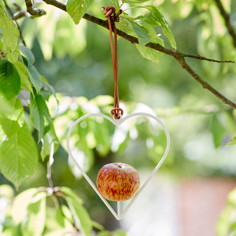 Sophie Conran Apple Bird Feeder - Heart Regular
