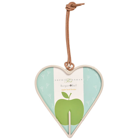 Sophie Conran Apple Bird Feeder - Heart Regular