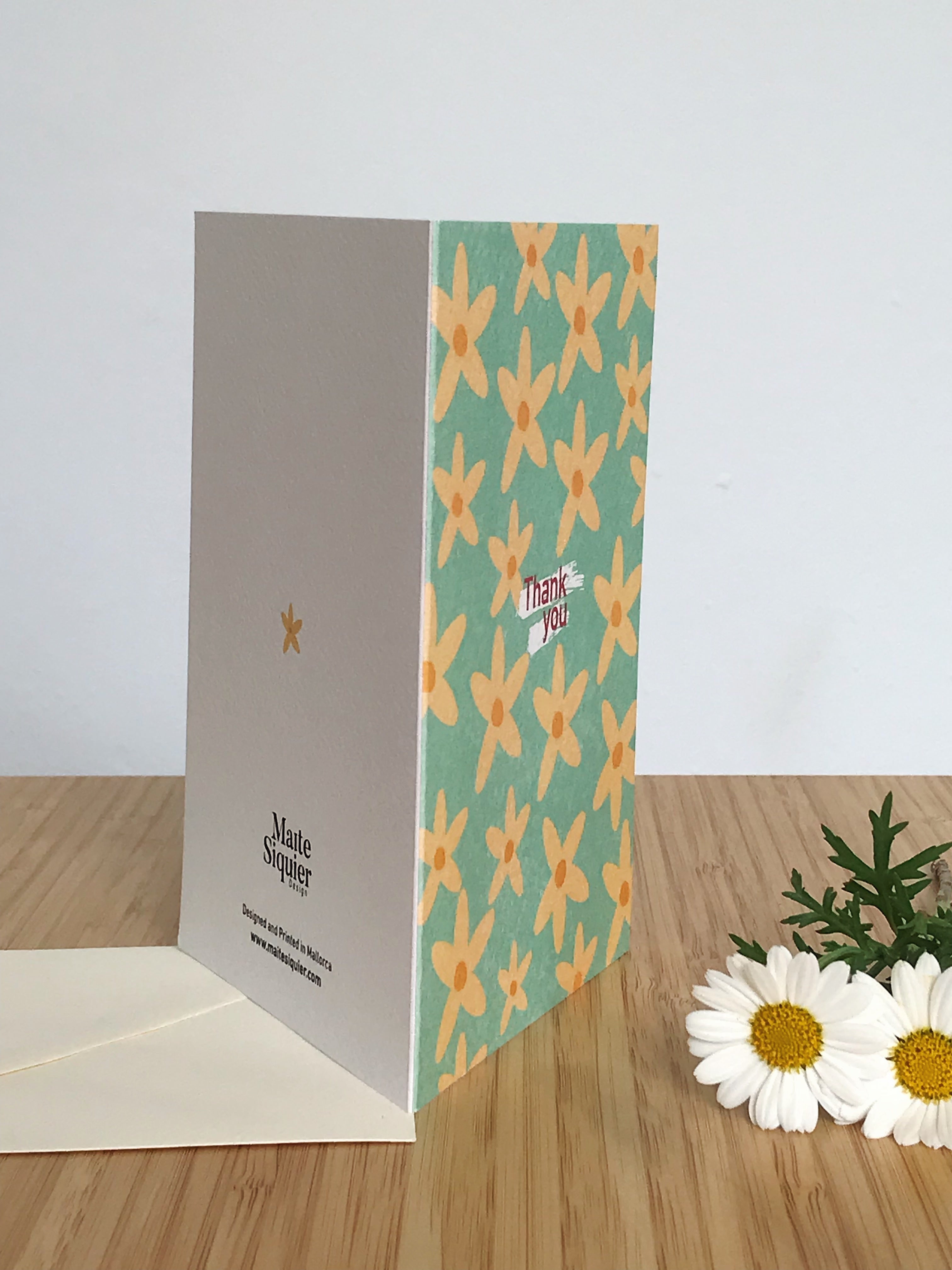 Thank you Greeting Card Quinlans Gift Shop