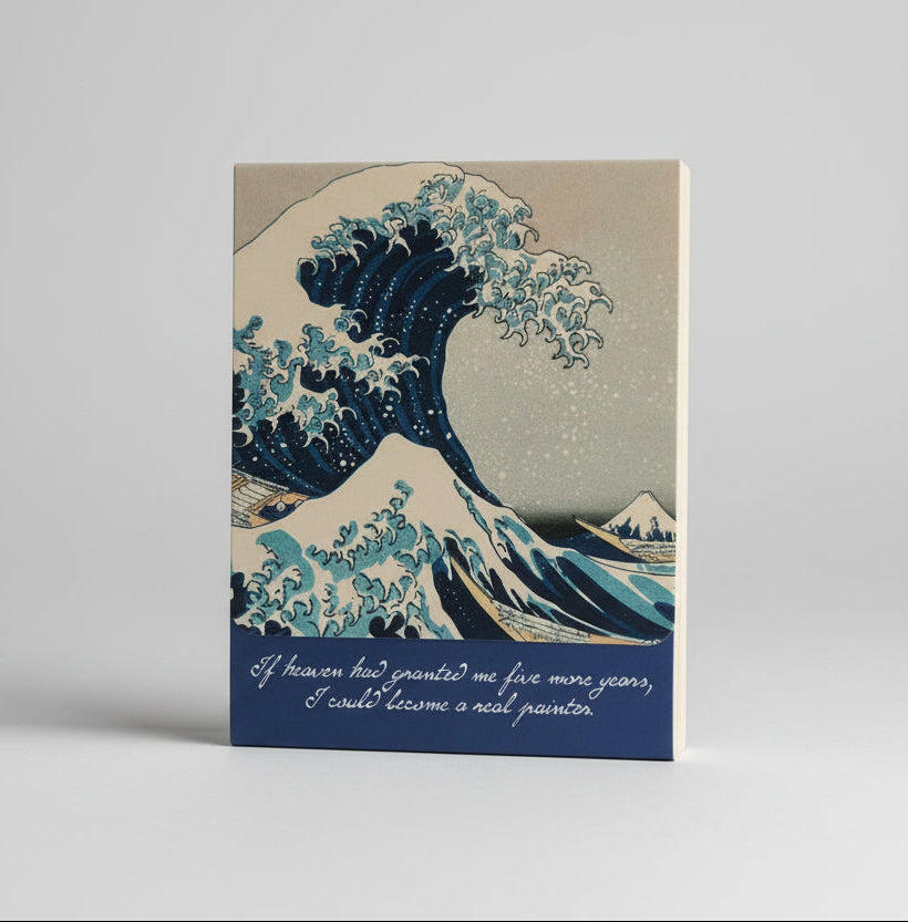 The Gifted Stationary, Hokusai Mini Notepad