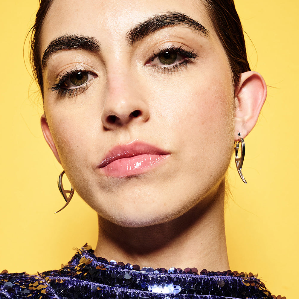 Toolally, Flick Earrings - Sterling Silver