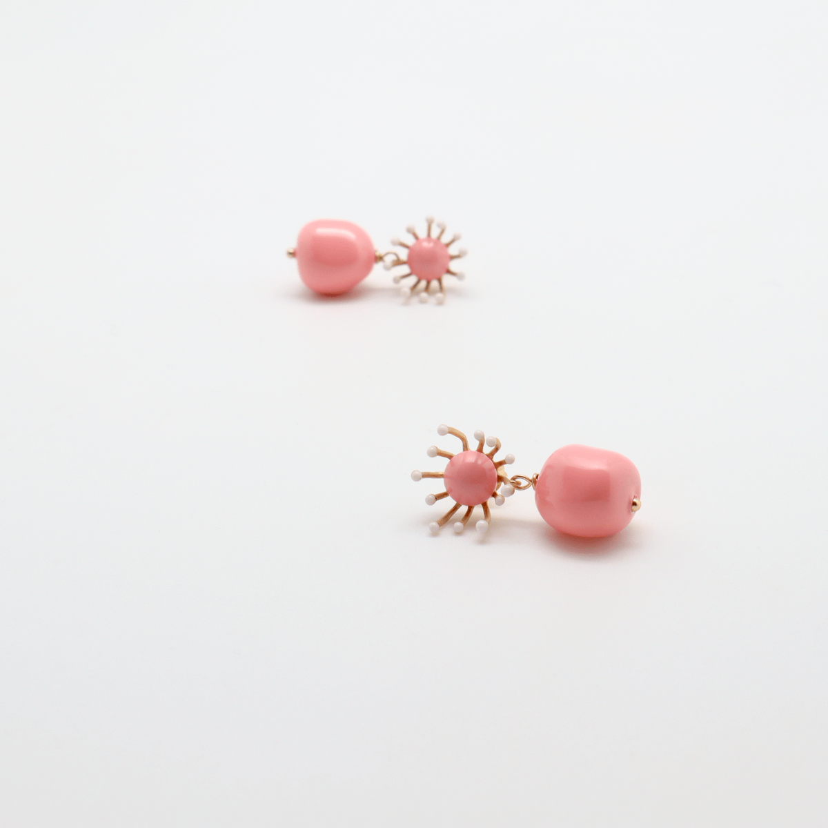 Vivien Walsh, Ambra Earrings Coral