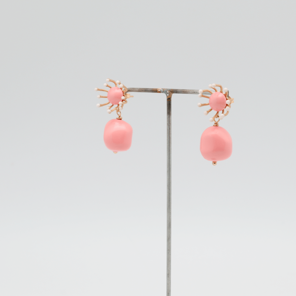 Vivien Walsh, Ambra Earrings Coral