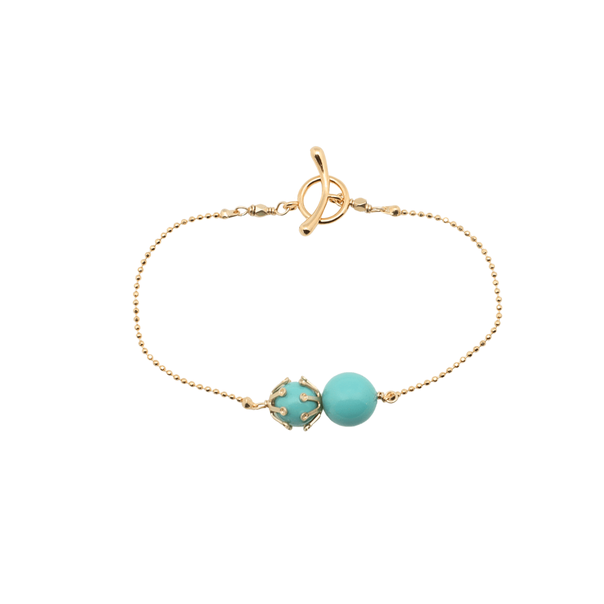 Vivien Walsh, Ash Bracelet Turquoise
