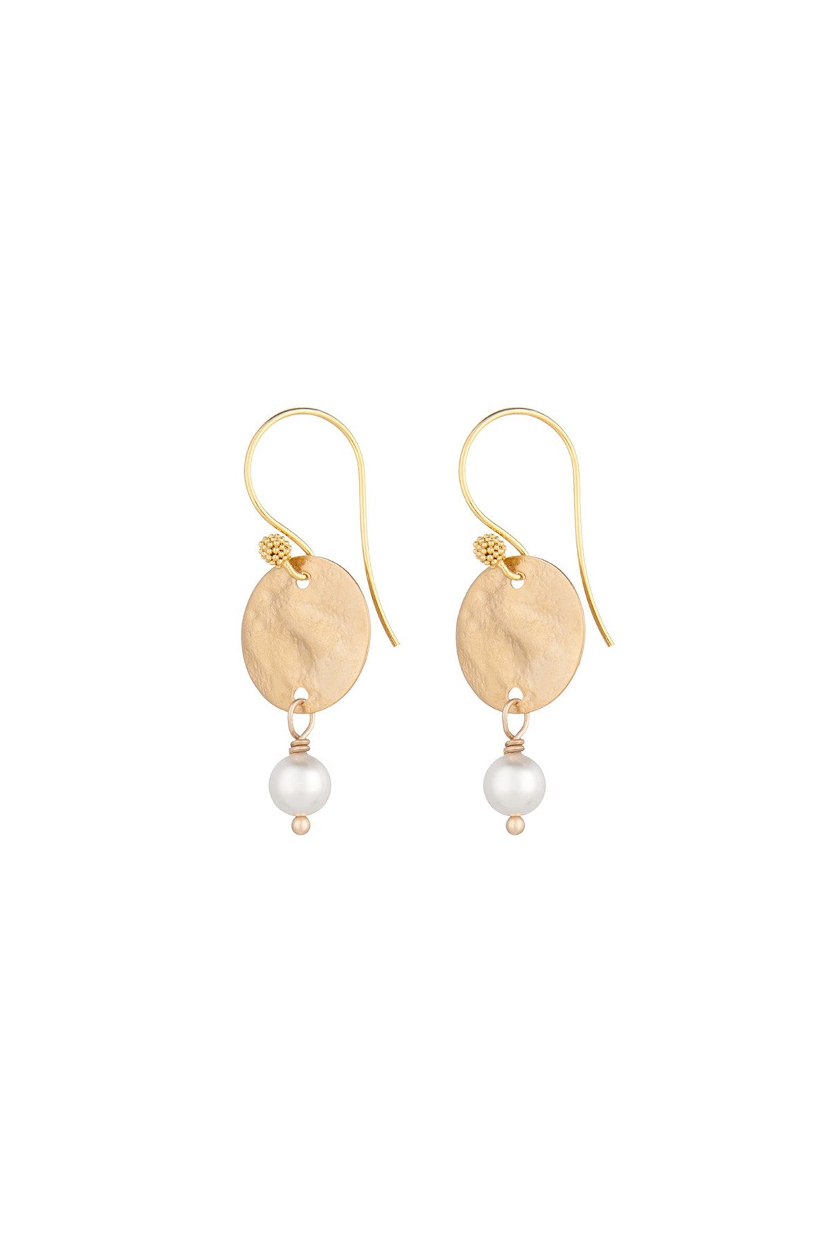 Vivien Walsh, Disc Earring Pearl