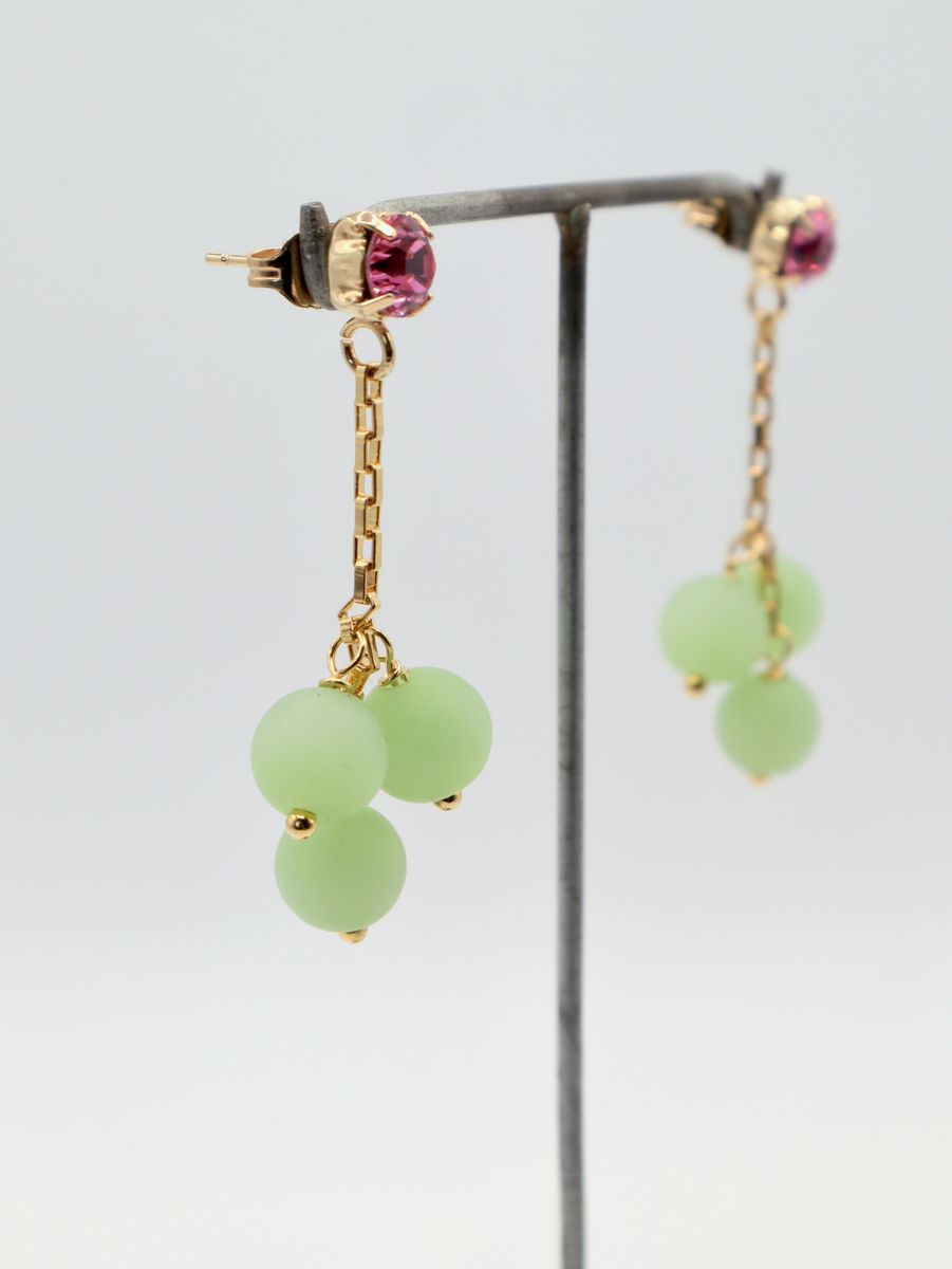 Vivien Walsh, Oriane Earrings Seafoam