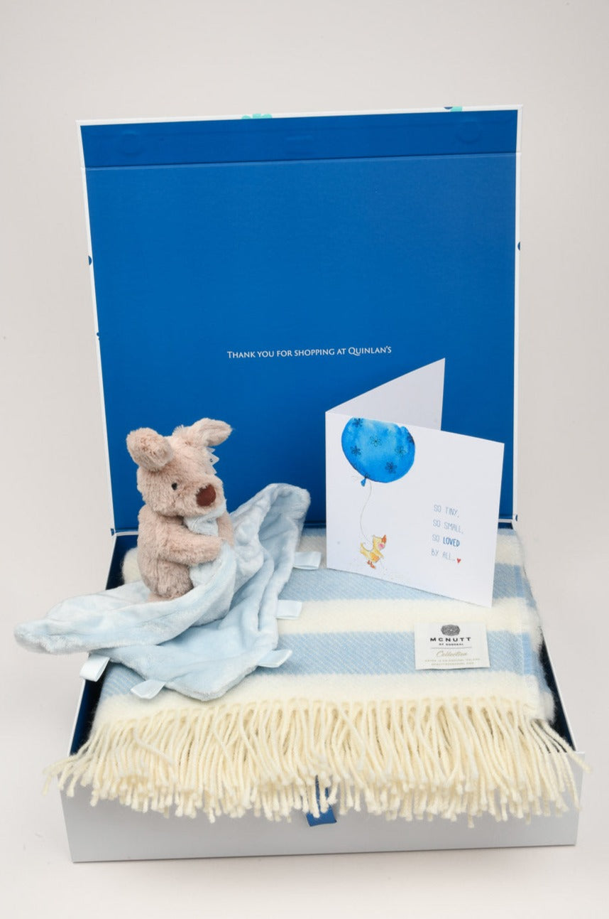 Welcome to the World - Baby Boy Gift Box