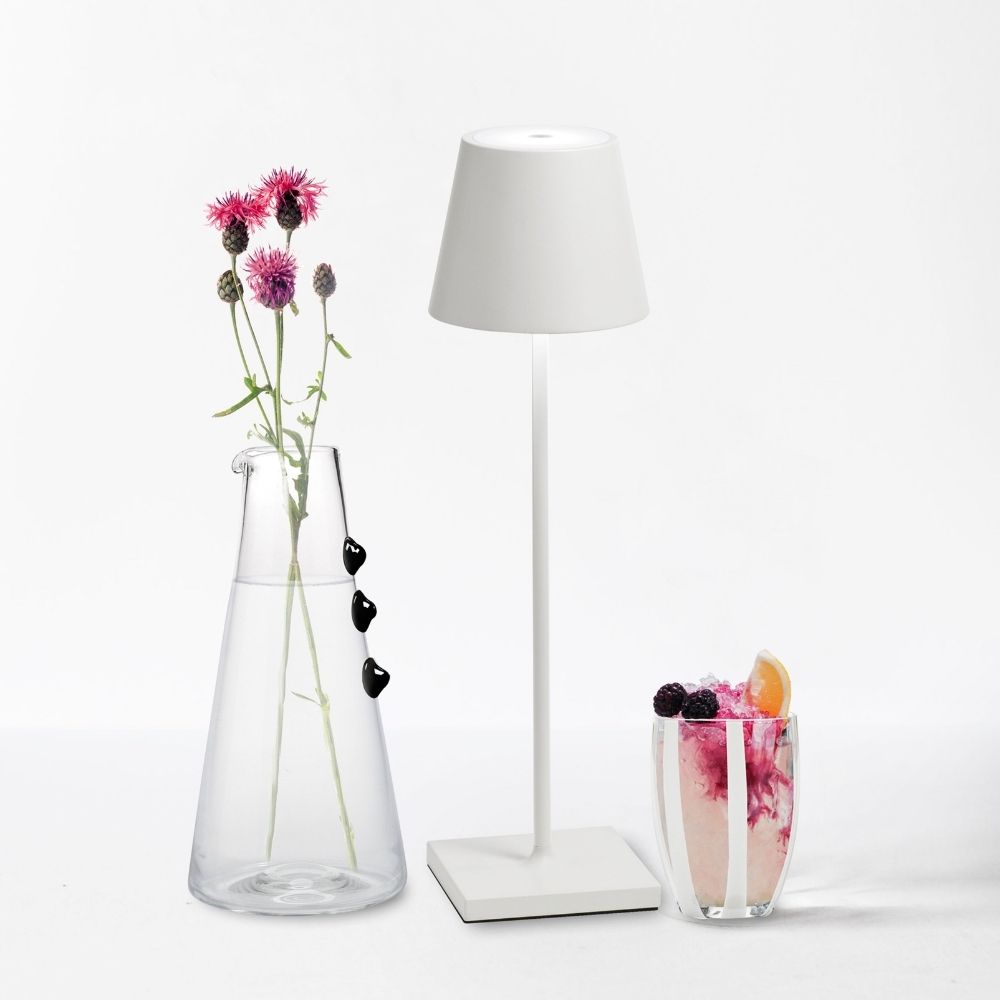 Poldina Pro White Lamp Quinlans Gift Shop