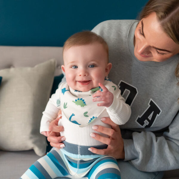 Ziggle, Dino Print Bib