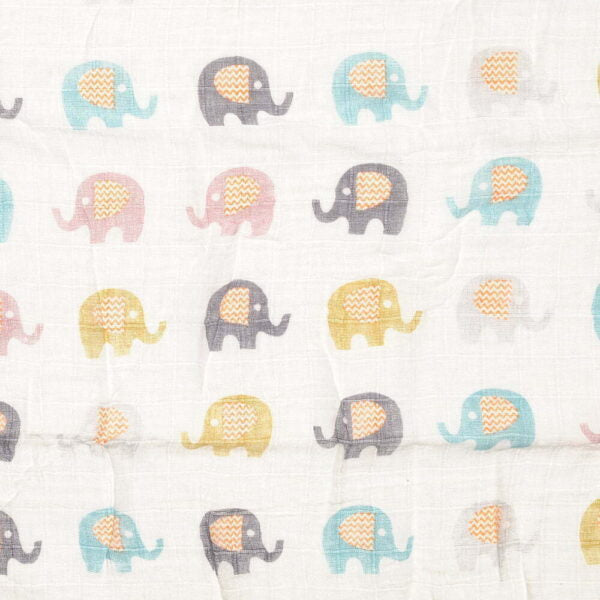 Elephants Swaddle Ziggle