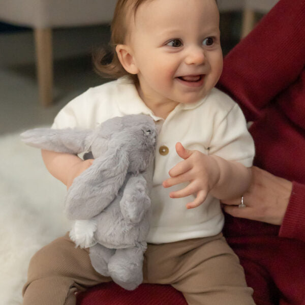 Ziggle, Grey Bunny Plush Toy