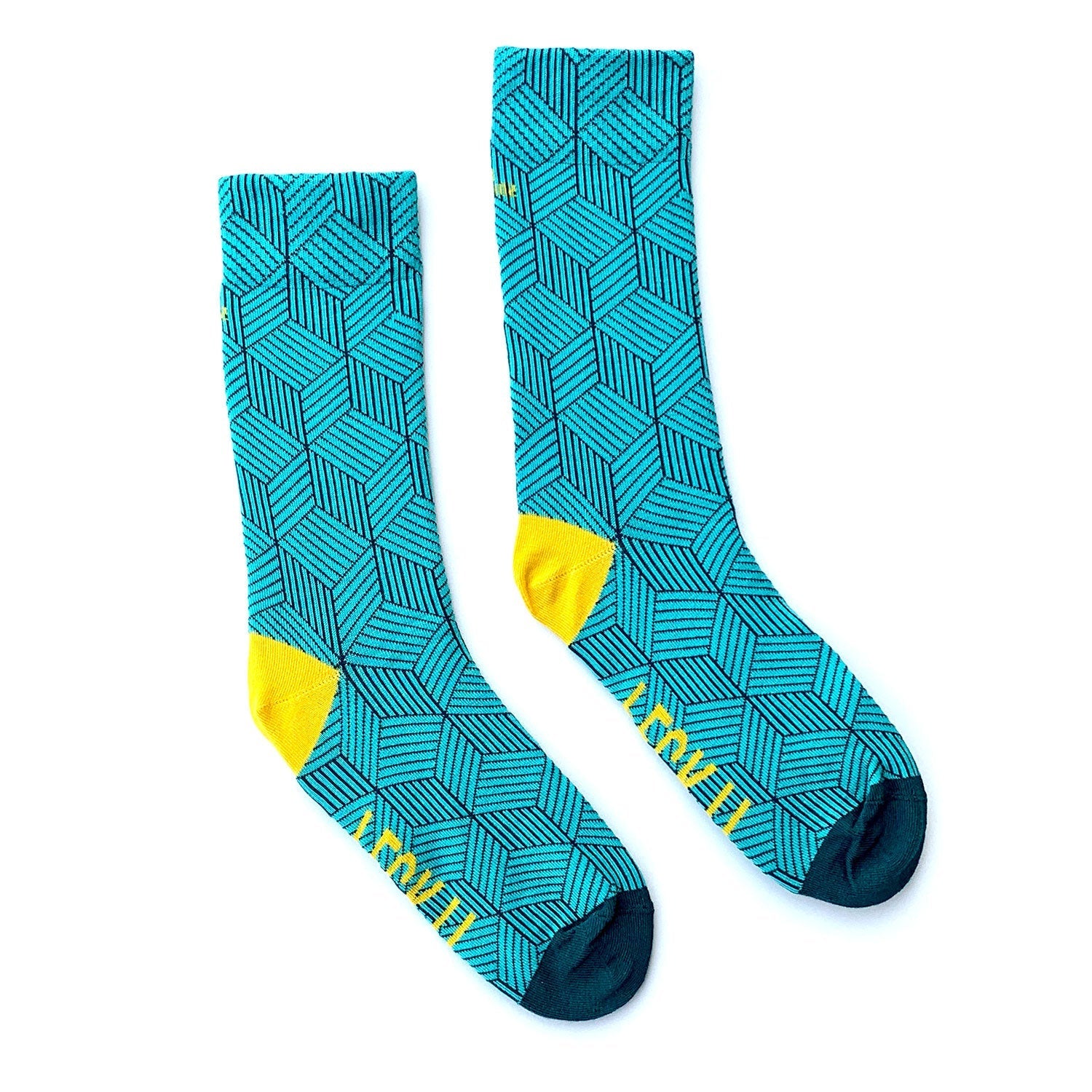 Irish Socksciety, Feck It - Blue (size 8-12) Irish Socksciety