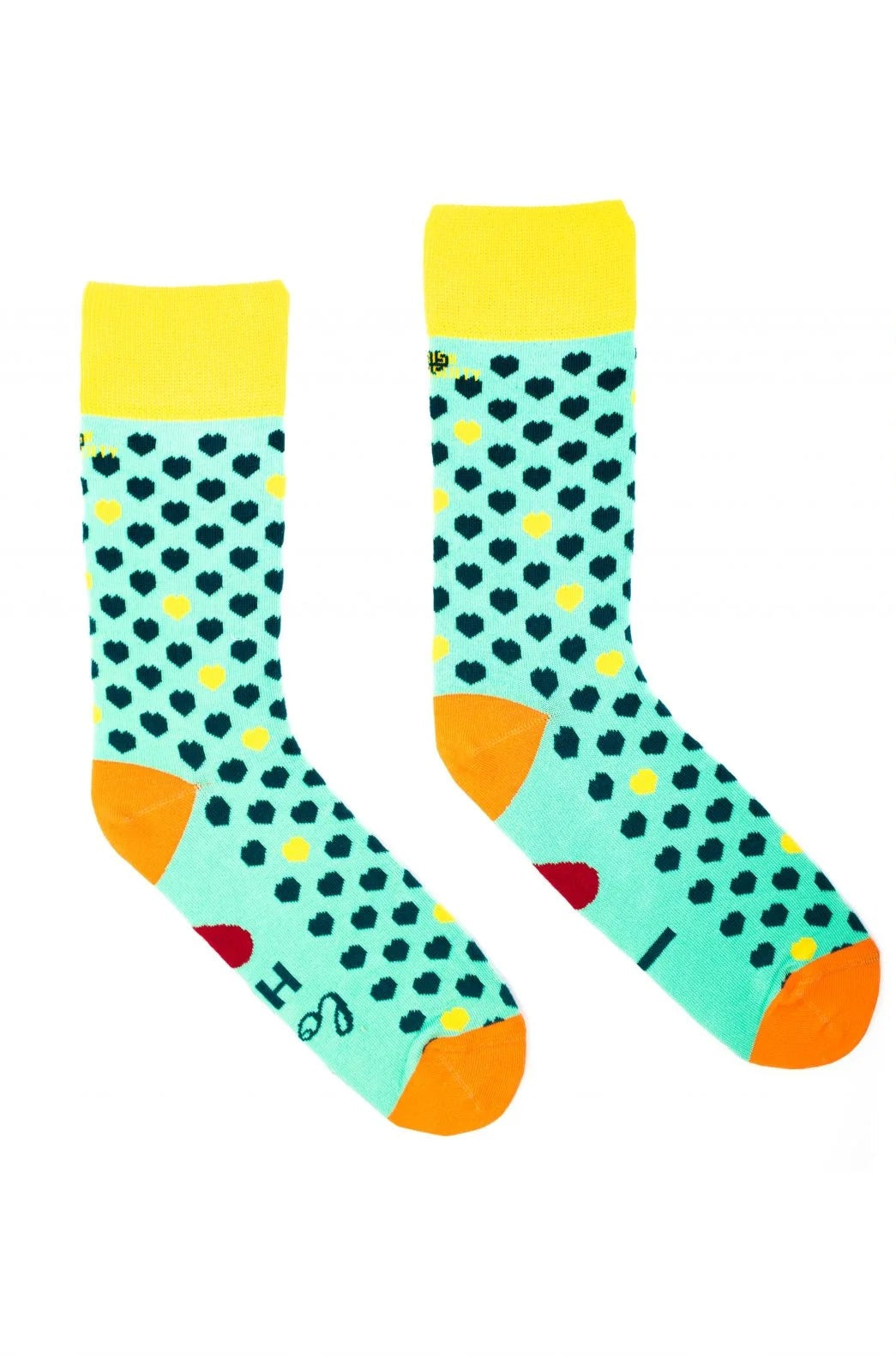 Irishs Socksciety, Love is Love Ladies Blue (Size 3-7) Irish Socksciety