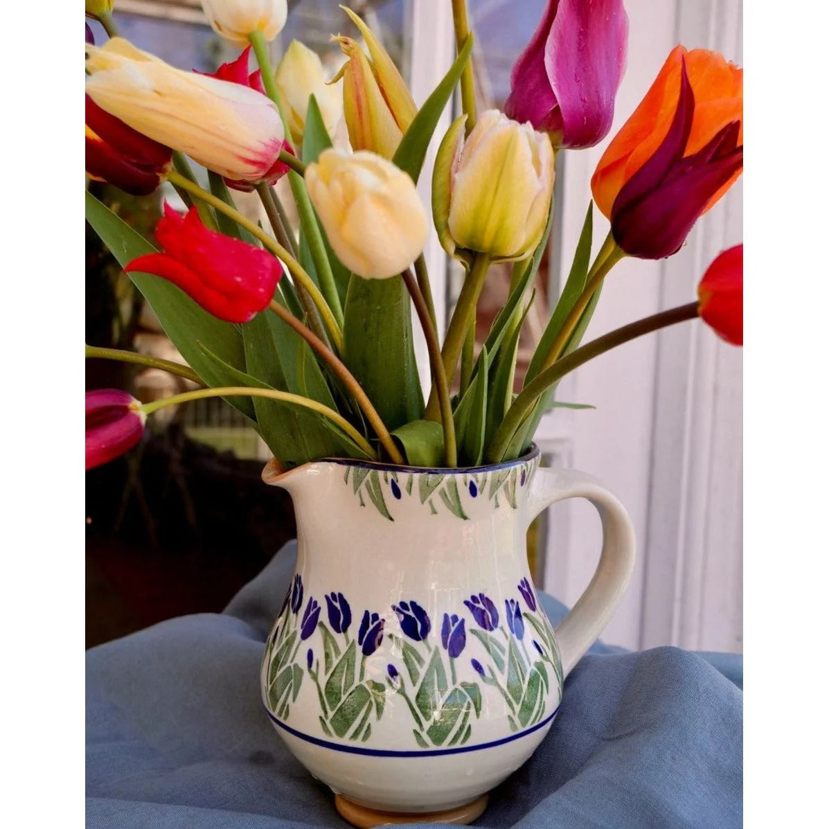 Nicholas Mosse, Jug Medium - Blue Bloom