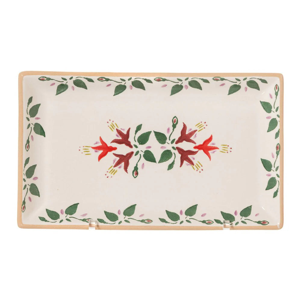 Nicholas Mosse, Medium Rectangle Plate - Fuchsia Nicholas Mosse
