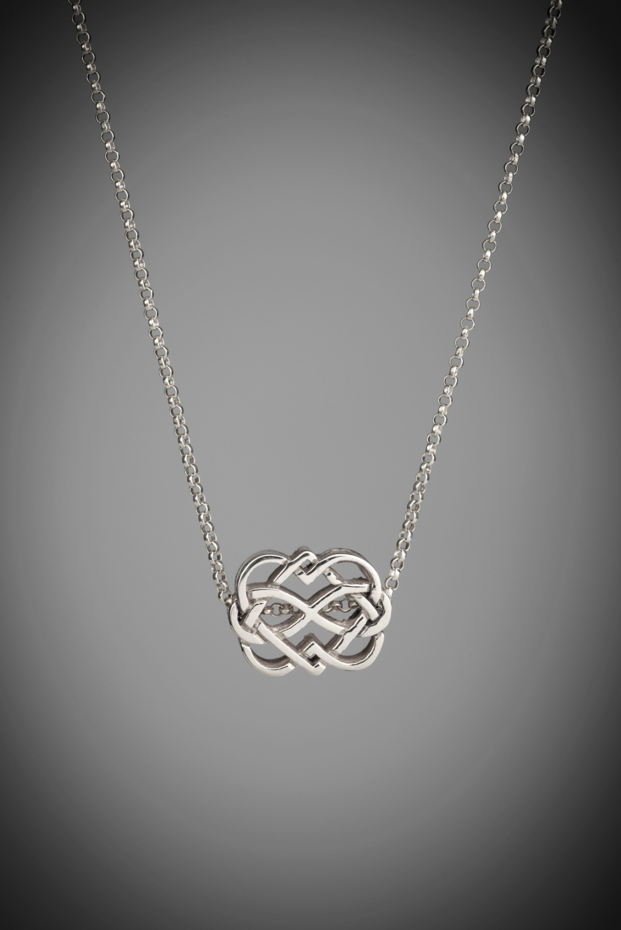 Love hot sale knot pendant