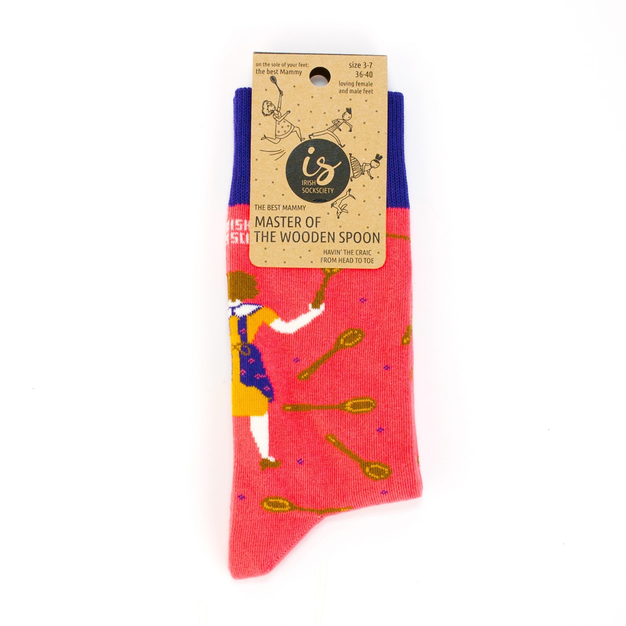Irish Socksciety, The Best Mammy Socks (size 3-7) Irish Socksciety