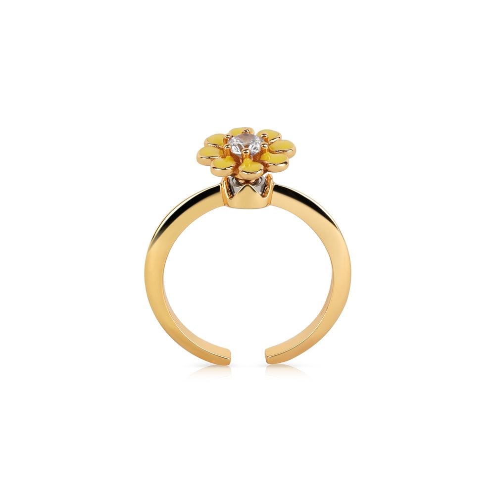 Newbridge, Yellow Flower Revolving Ring