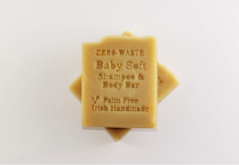 Palm Free Irish Soap, Baby Soft Shampoo Bar Palm Free Irish Soap