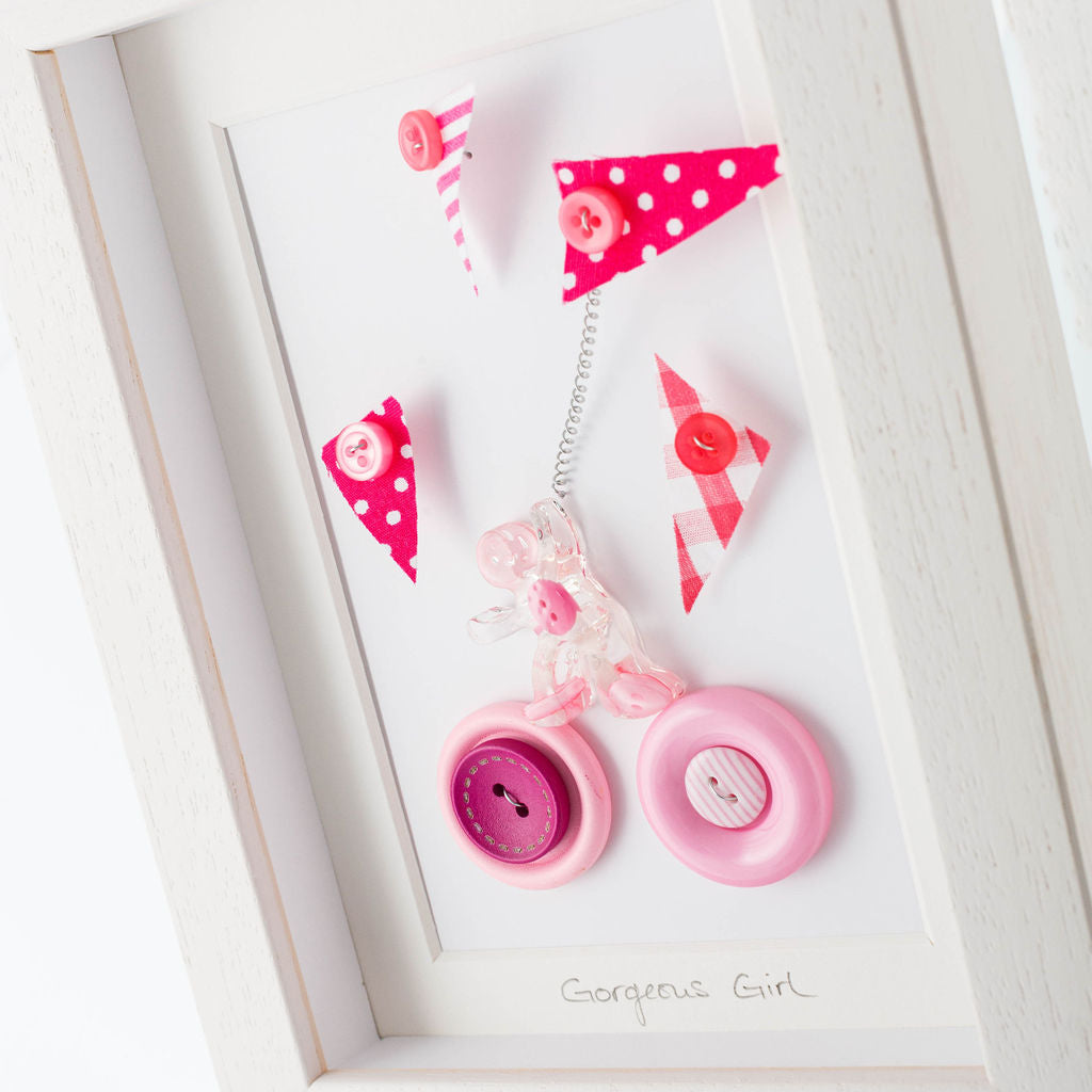 Button Studio, Gorgeous Girl Frame Button Studio