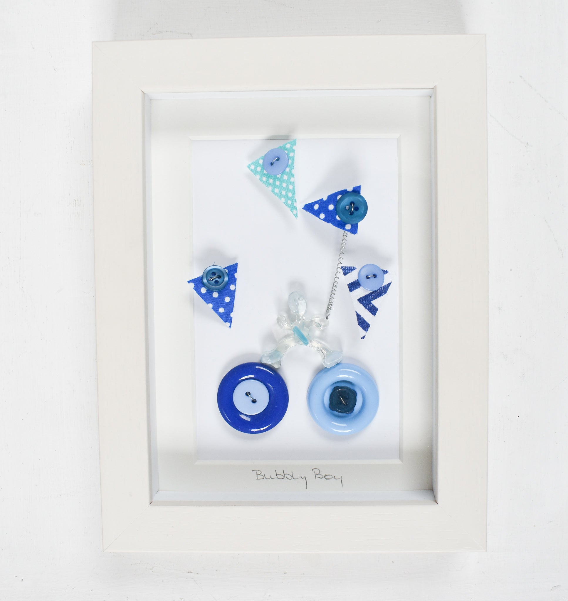 Button Studio, Bubbly Boy Frame Button Studio
