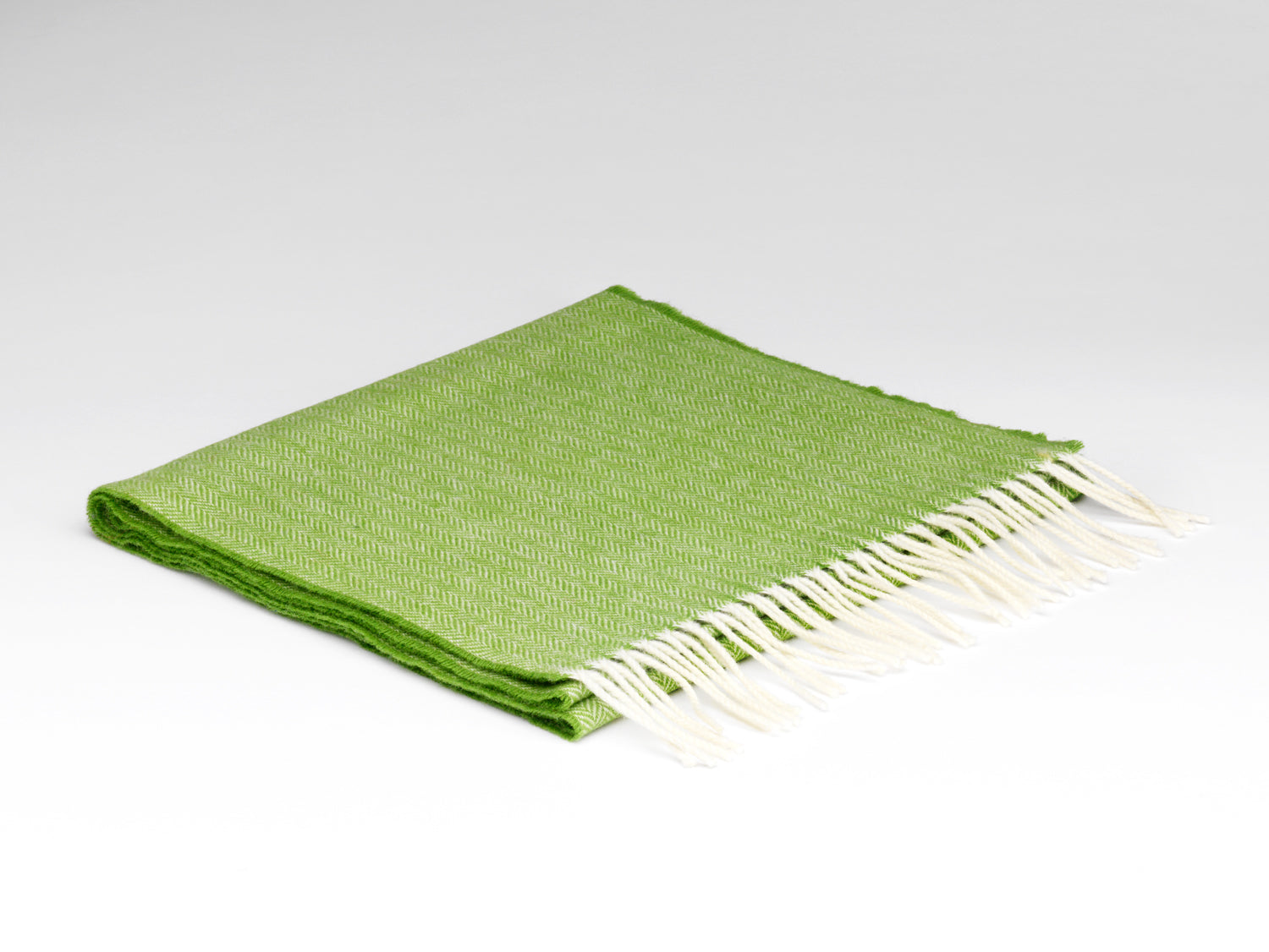 McNutt of Donegal, Lambswool Golf Green scarf