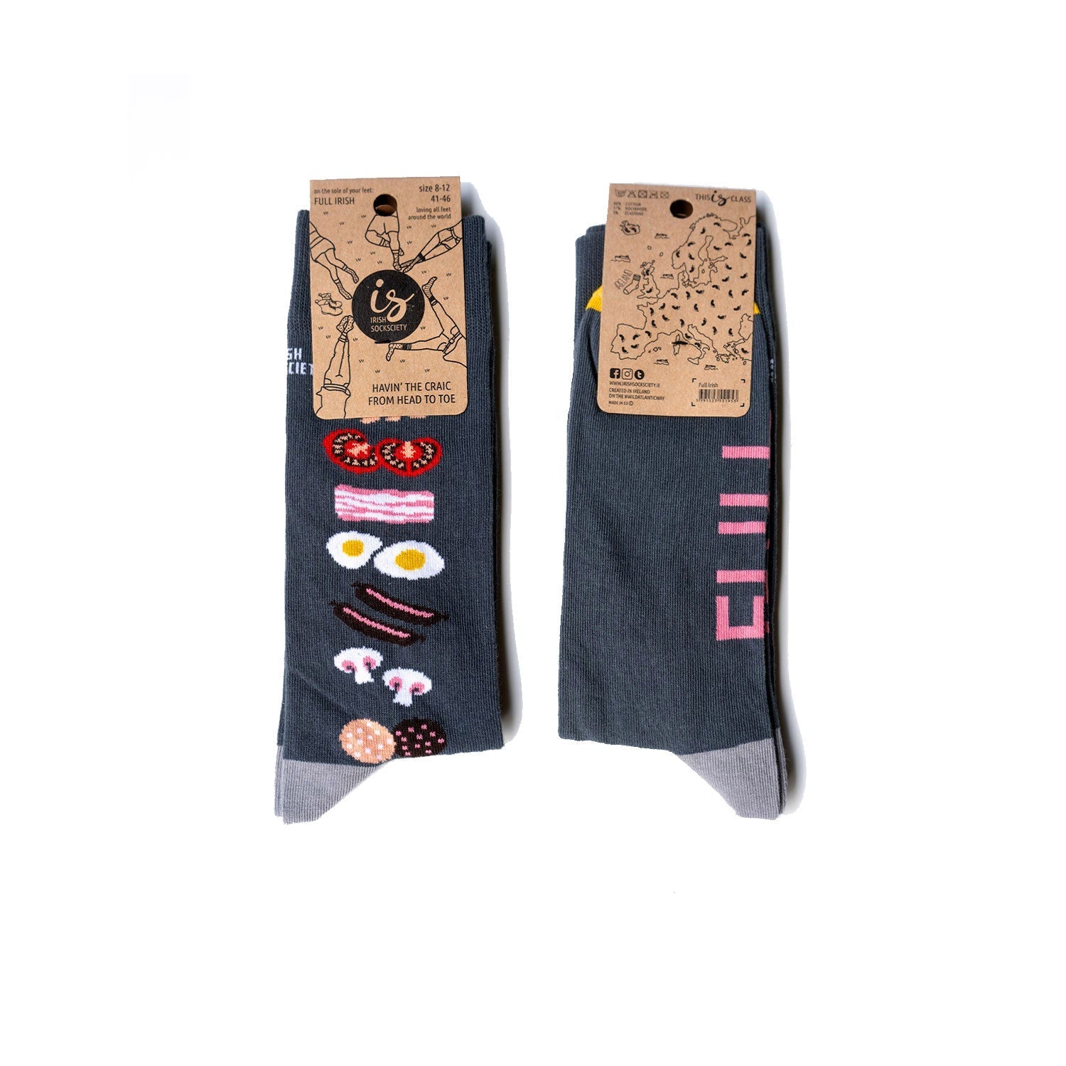 Irish Socksciety, Full Irish - Size (8-12) Irish Socksciety