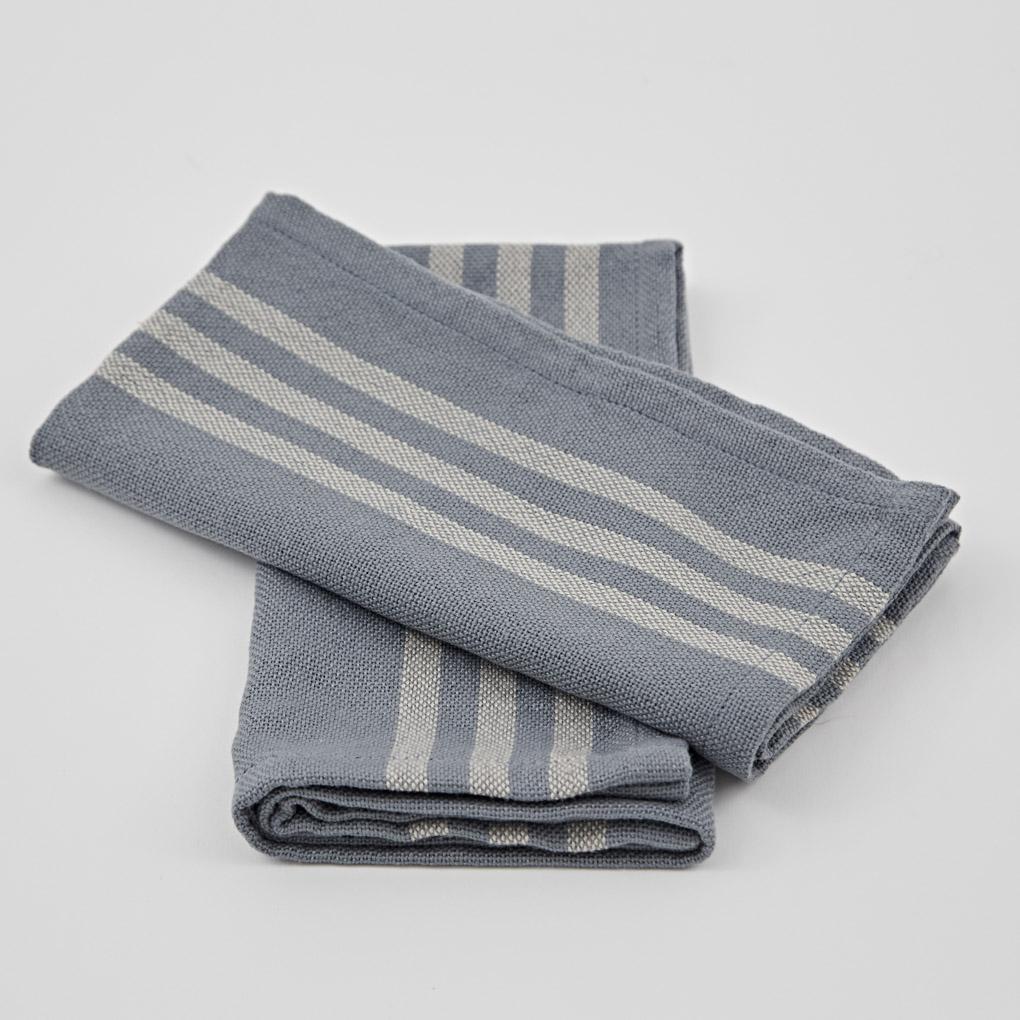 Set of 4 Blue Napkins Quinlans Gift Shop