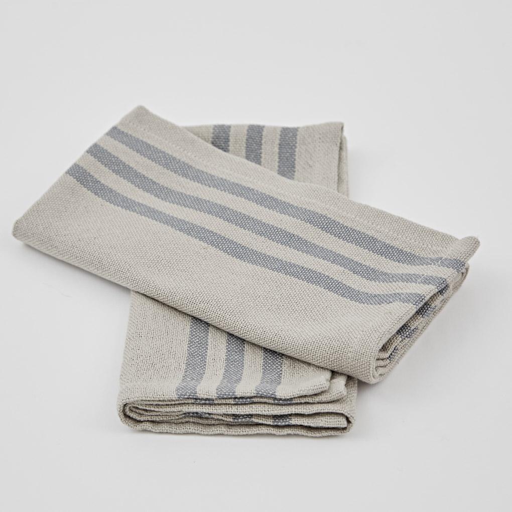 Set of 4 Grey Napkins Quinlans Gift Shop