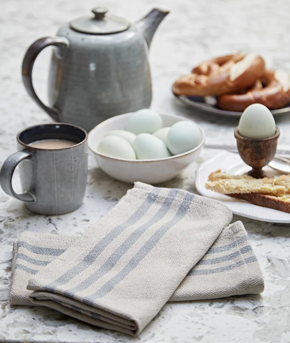 Set of 4 Grey Napkins Quinlans Gift Shop