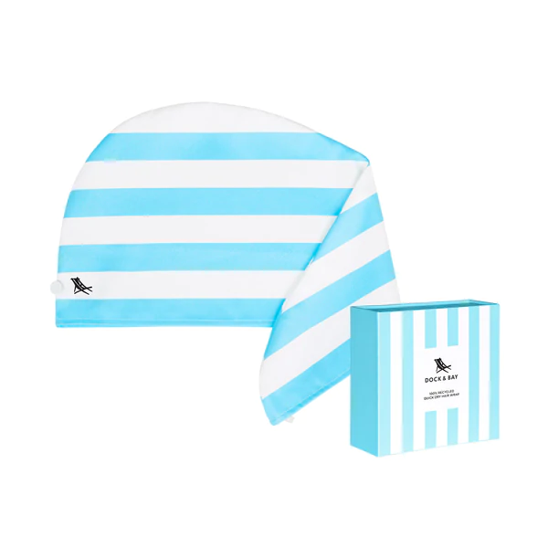 Hair Wrap - Tulum Blue