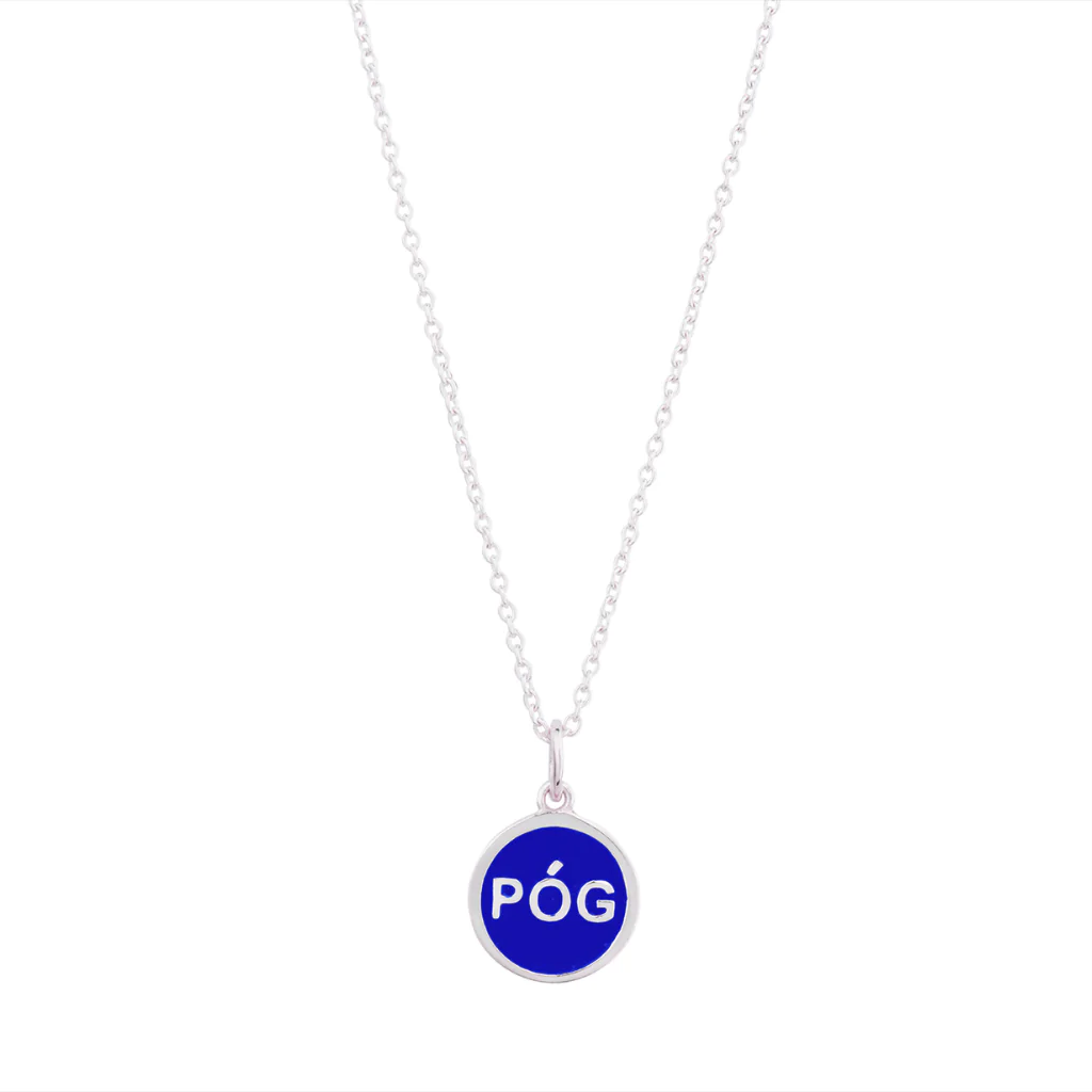 Melissa Curry, Spinning Pendant - Blue