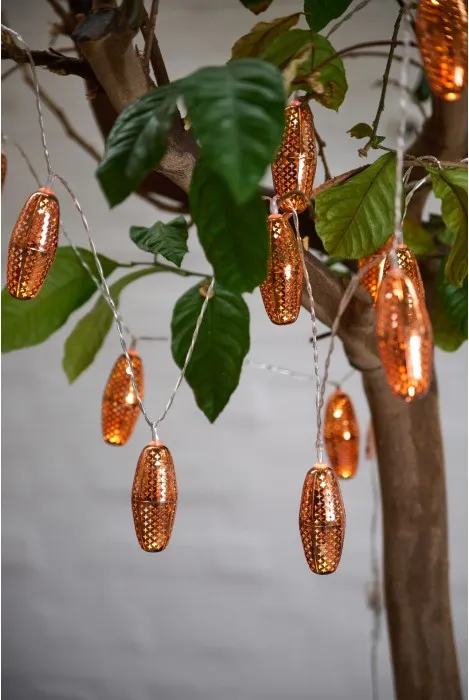Dual Power Marrakesh Copper Lights Quinlans Gift Shop