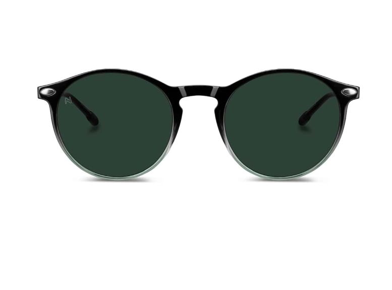 Essential Sun Cruz Black Green Sunglasses