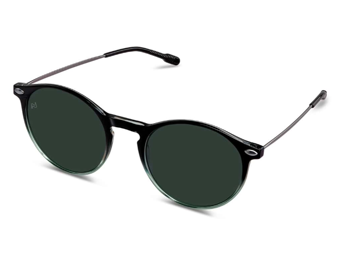 Essential Sun Cruz Black Green Sunglasses