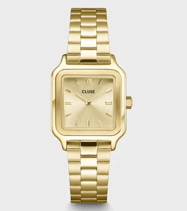 Gracieuse Petite Steel Gold Watch
