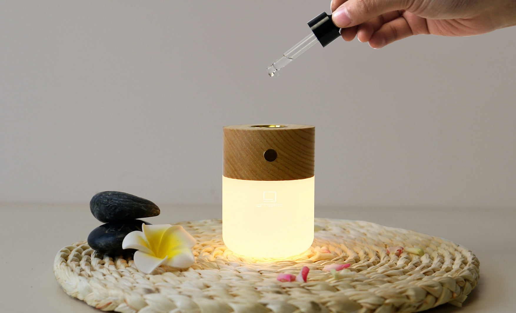 Gingko, Smart Diffuser Lamp - White Ash Gingko