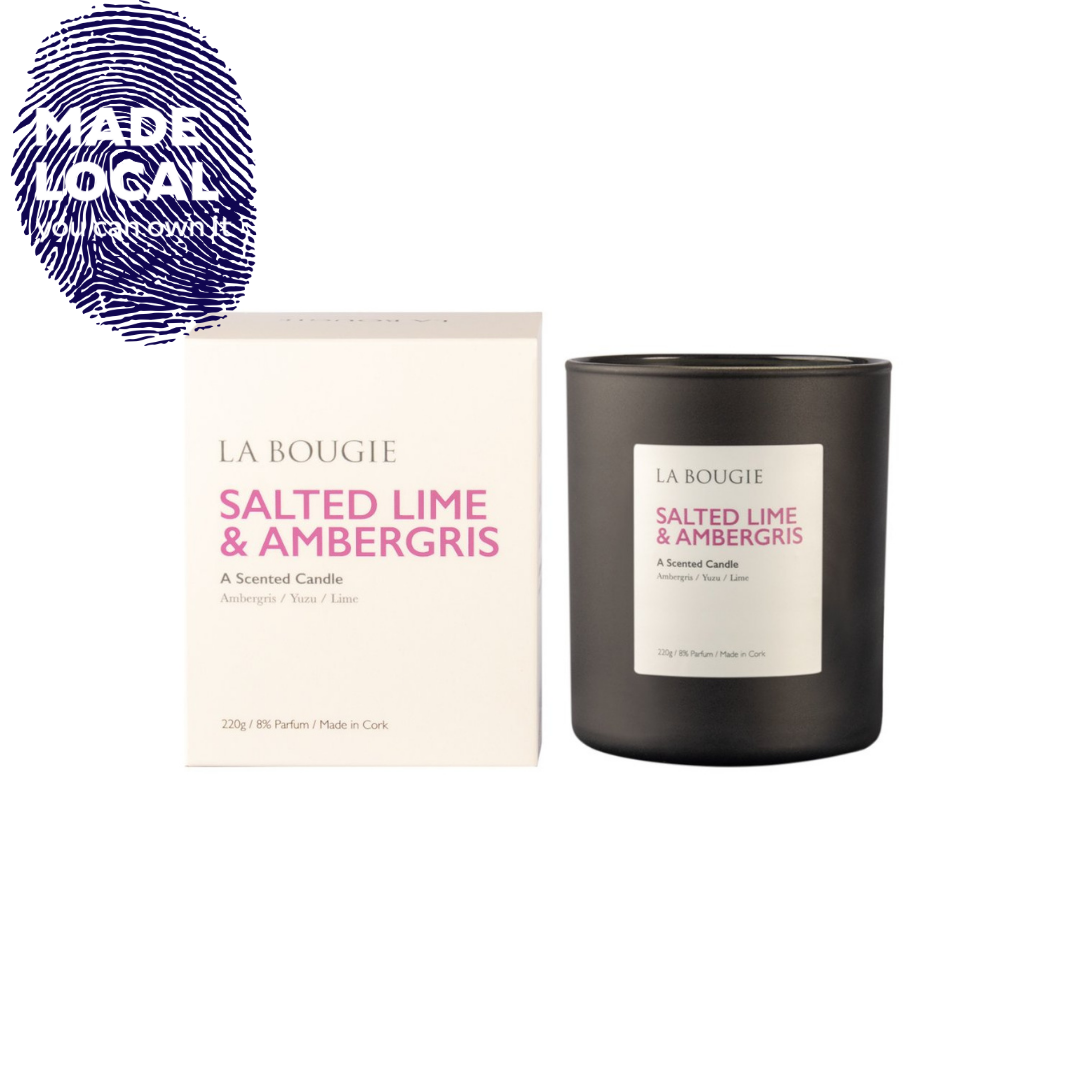 La Bougie, Salted Lime & Ambergris Candle La Bougie