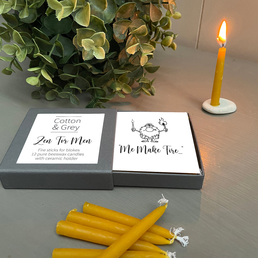Cotton & Grey, Zen for Men Candles Cotton & Grey