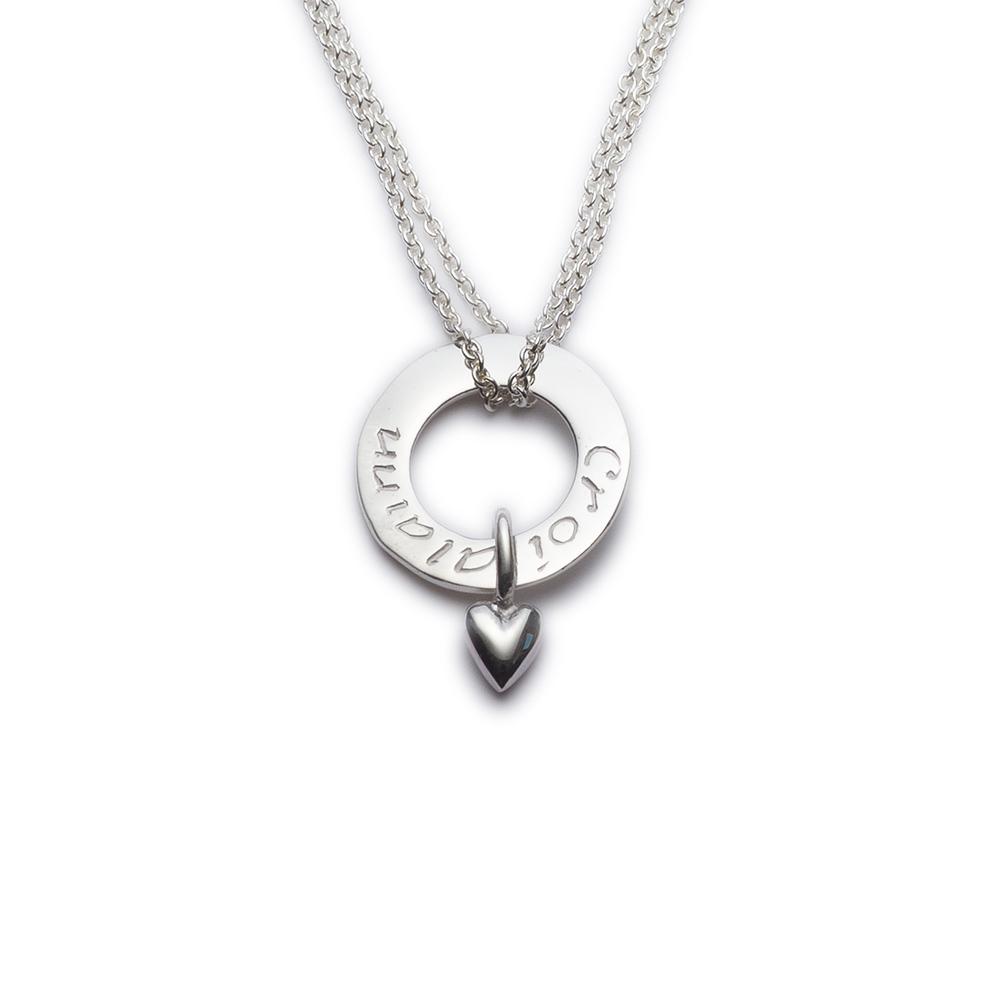 Croi Alainn with Heart Pendant