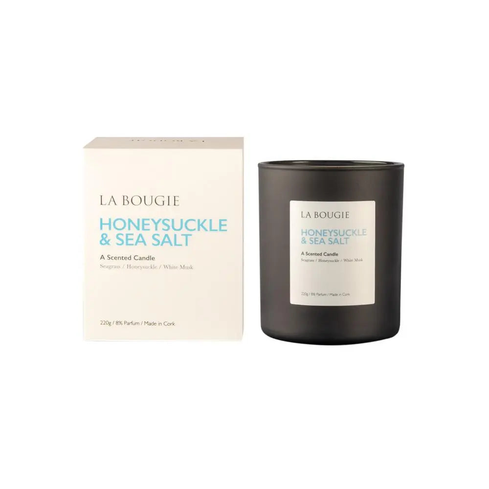 La Bougie, Honeysuckle & Sea Salt Candle La Bougie