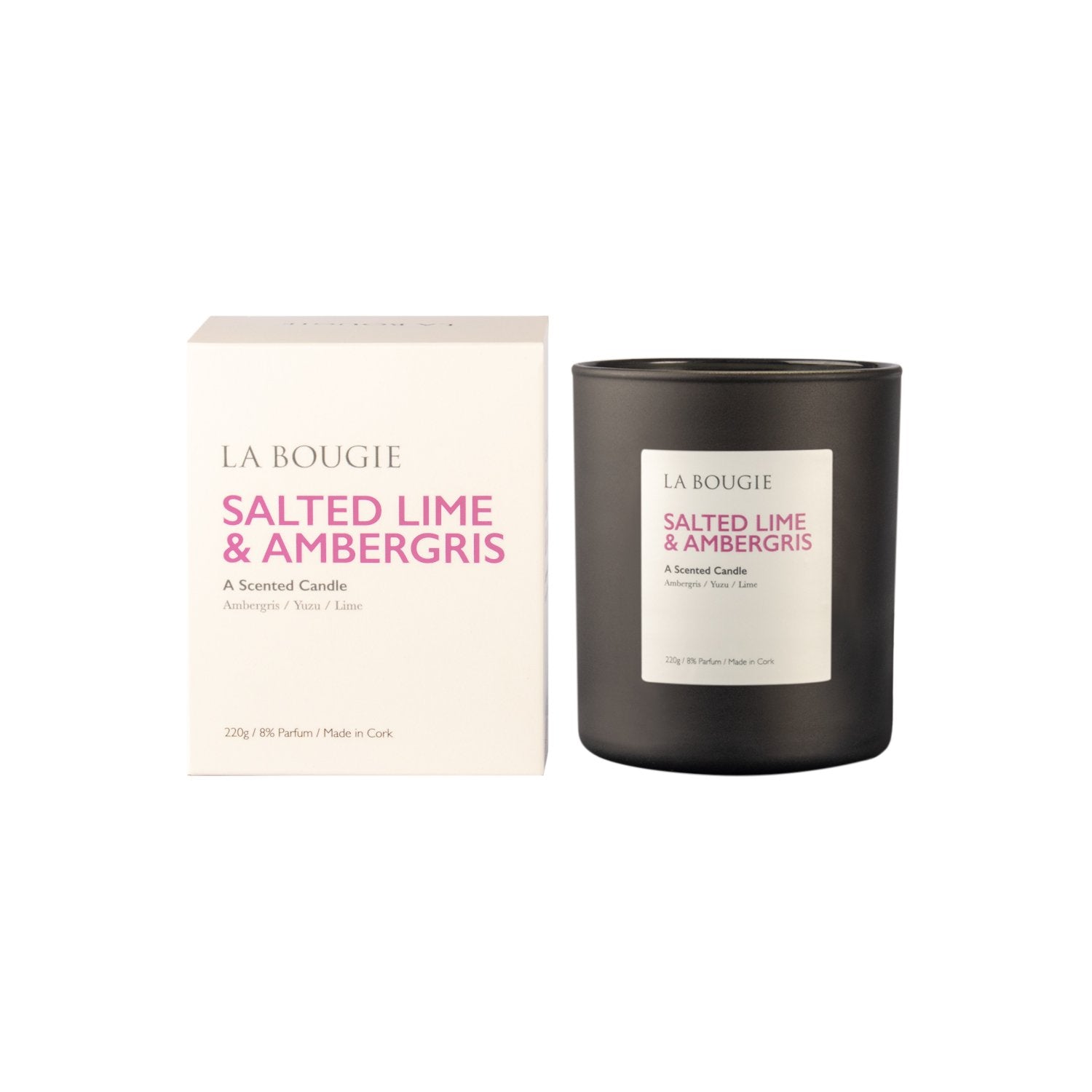 La Bougie, Salted Lime & Ambergris Candle La Bougie