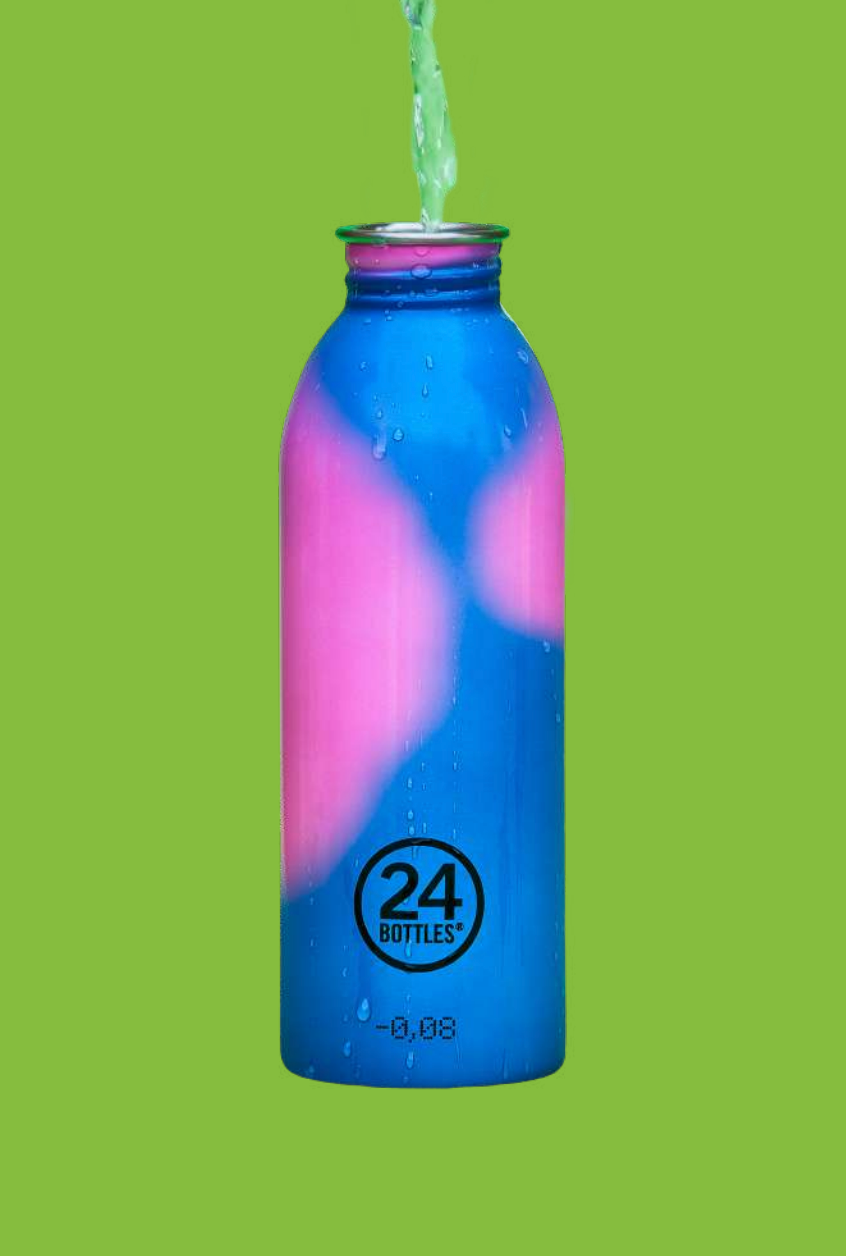 24Bottles, Urban Bottle REactive Pink/Blue