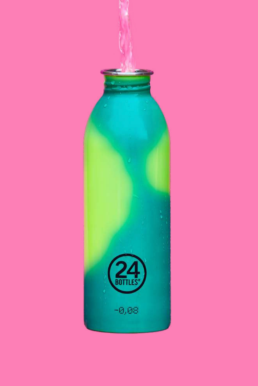 24Bottles, Urban Bottle REactive Yellow/Green