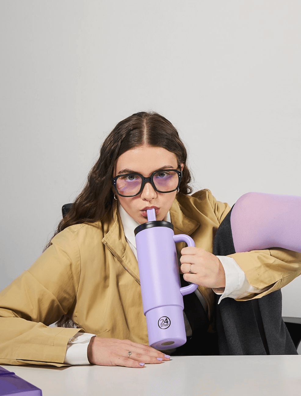 24 Bottles, Straw Cup 800 Erica